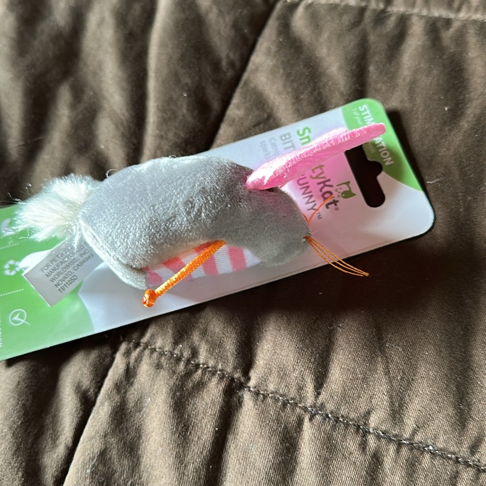 SmartyKat Bitty Bunny Catnip Cat Toy - Picture 7 of 10